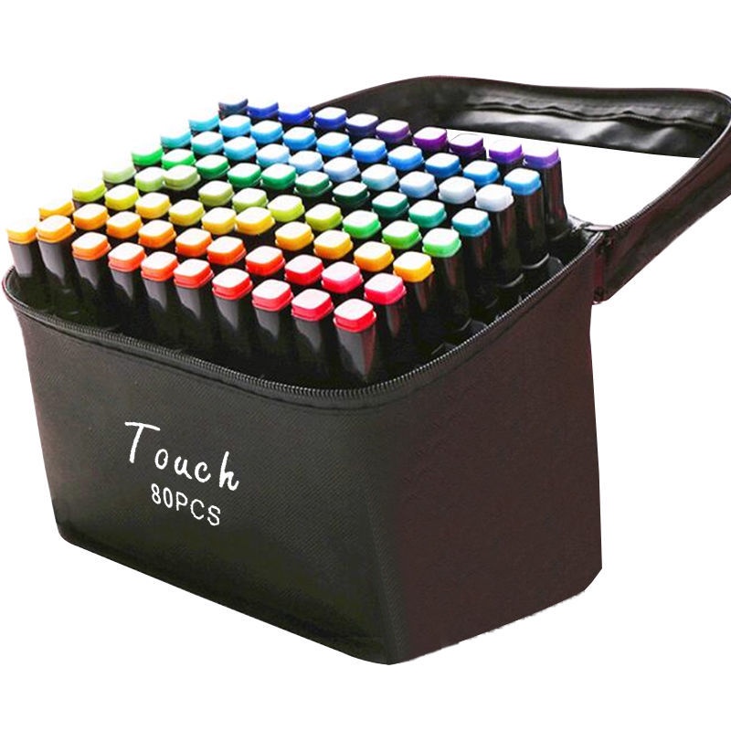 Bút Lông Hai Đầu 24/36/48/60/80/480 Màu Sắc Xinh Xắn Cho Bé