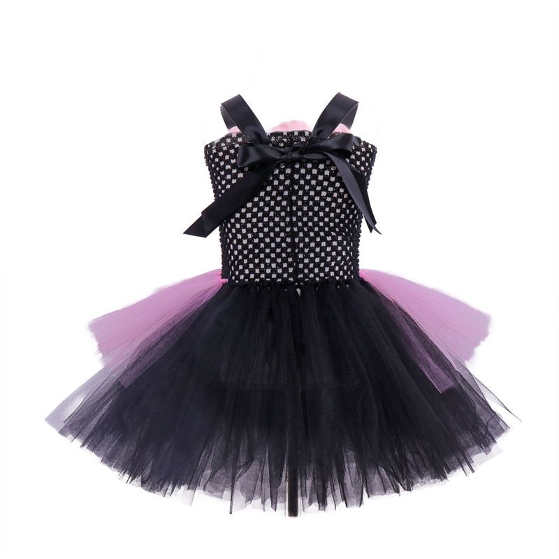 Set đầm mũ hóa trang phù thủy Halloween thích hợp cho bé gái