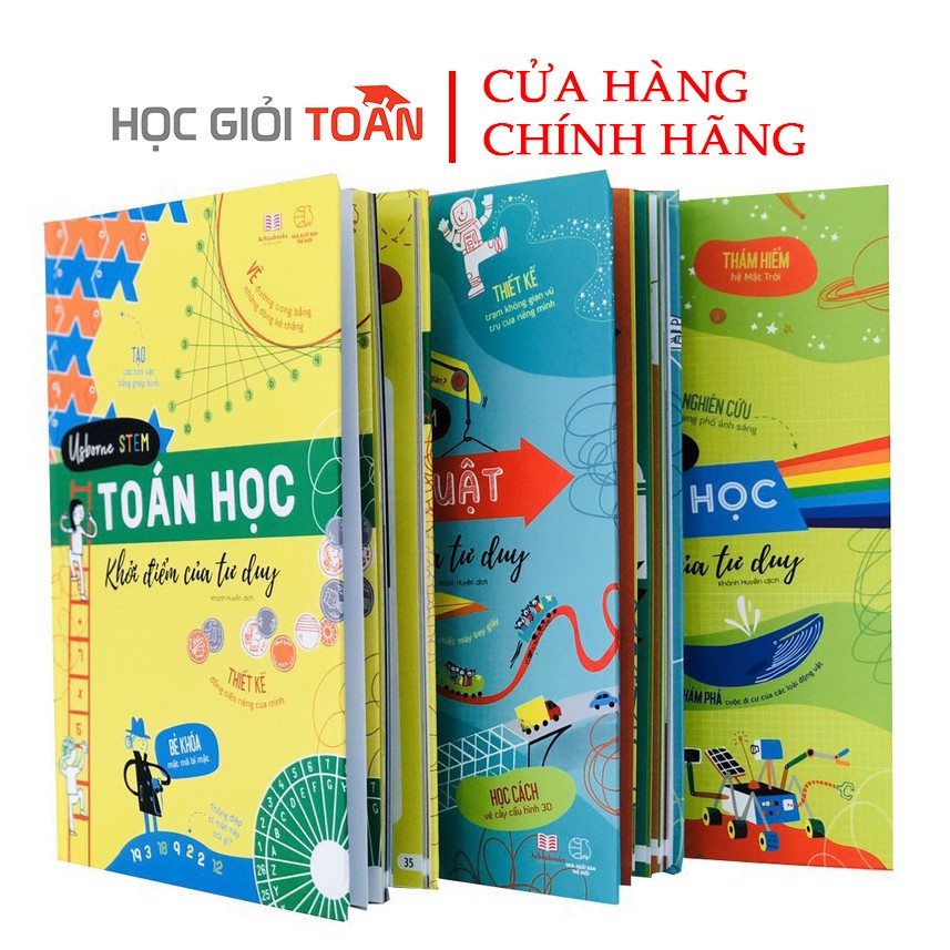 Sách : Khởi điểm Tư Duy - Dành Cho Trẻ Từ 7 Tuổi ( Toán, Khoa học, Kỹ Thuật)