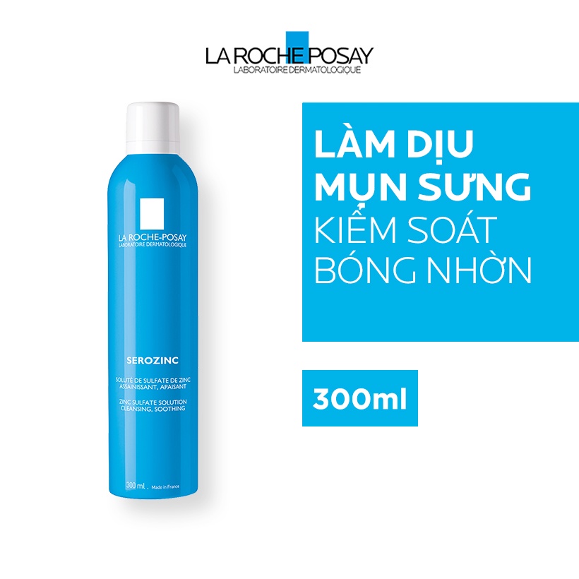 Xịt khoáng dành cho da dầu mụn SEROZINC - LA ROCHE POSAY