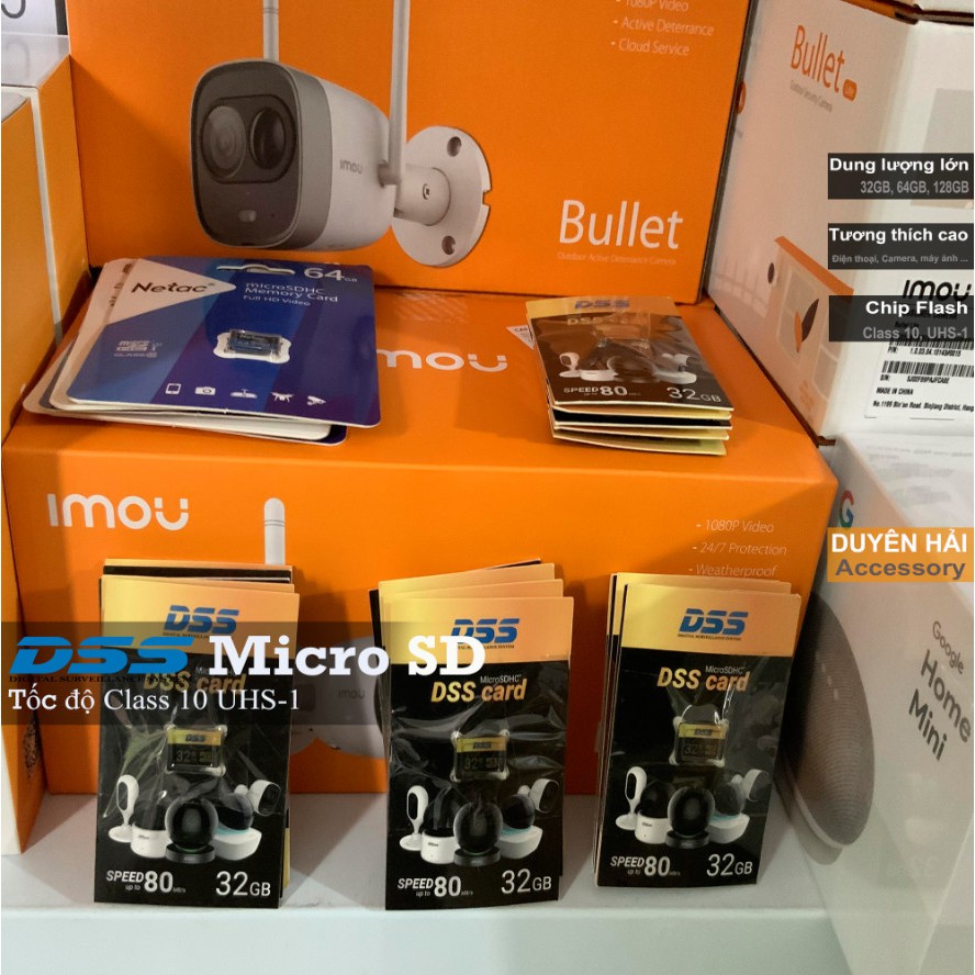 Thẻ Nhớ 32GB 64GB 128GB DAHUA DSS Micro SD Chính Hãng - BH 24T