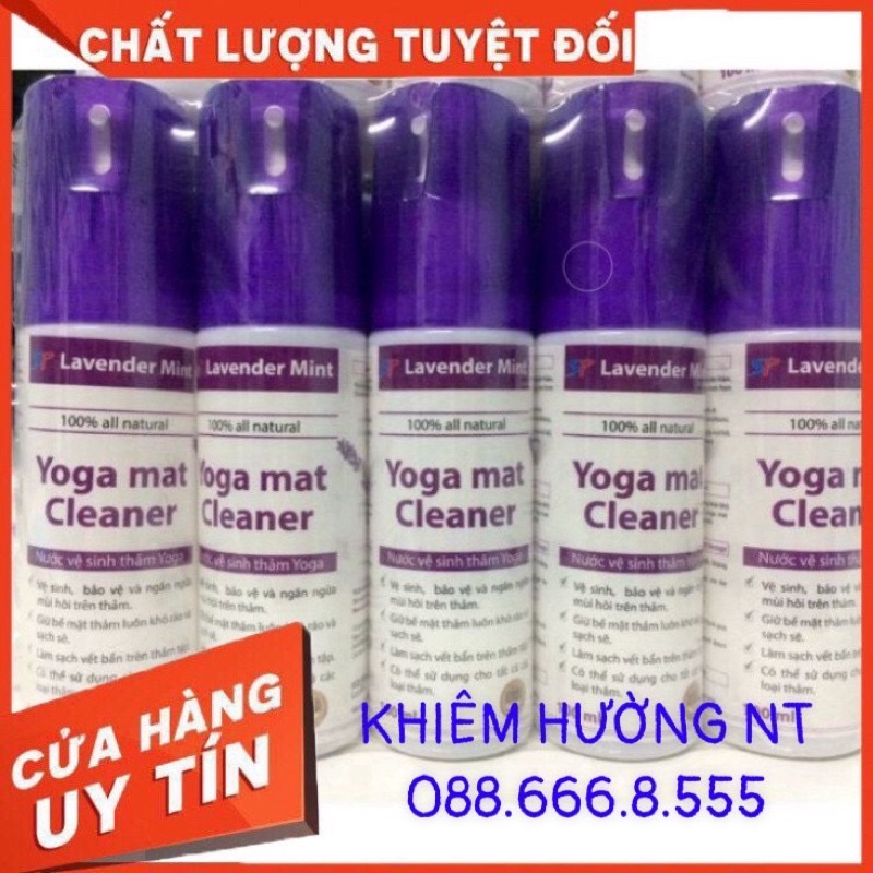 Nước Xịt Vệ Sinh Thảm Yoga Mat Cleaner - Dung Dịch vệ sinh Thảm Yoga