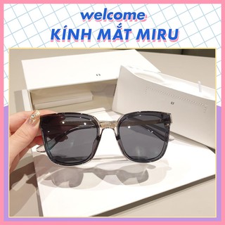 Gọng kính mát vuông nam nữ MIRU thời thượng cao cấp phù hợp với mùa hè 2021 - 6035