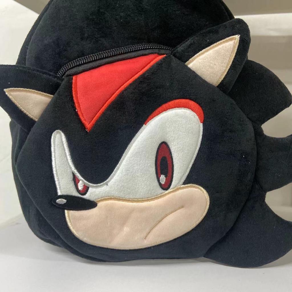 Balo Đi Học Họa Tiết Hoạt Hình Sonic The Hedgehog Dễ Thương Cho Bé