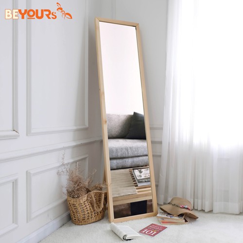 Gương Đứng Chữ A Soi Toàn Thân Viền Gỗ BEYOURs A Mirror Nội Thất Kiểu Hàn Lắp Ráp