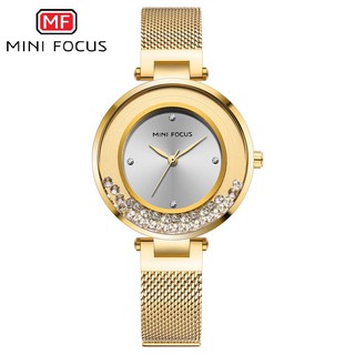 [Tặng vòng tay]Đồng hồ nữ Mini Focus chính hãng MF0254L.03 dây lưới kim loại