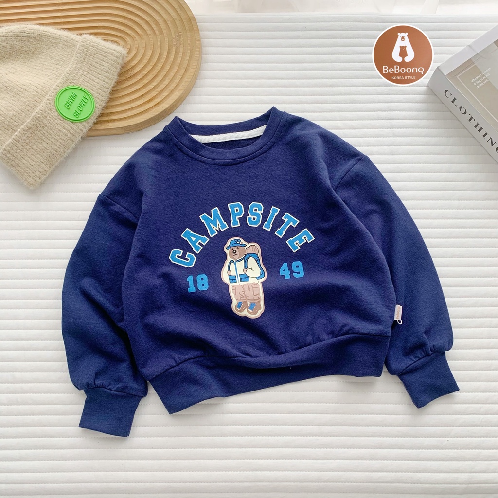 Áo phông dài tay bé trai cá tính sành điệu bé trai, áo thun tay dài thu đông nỉ da cá hàng đẹp