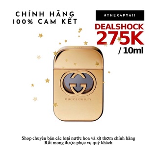 ..::✨nước hoa tester gucci guilty edt ✨::..