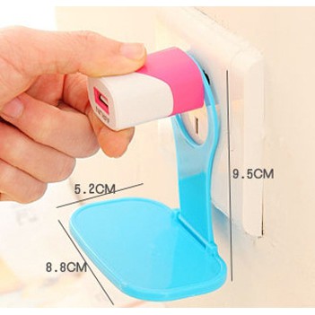 Giá đỡ điện thoại MP3 khi sạc đa dụng gắn tường có thể gấp độc đáo