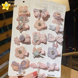 Set Kẹp Tóc Dễ Thương Cho Bé Gái