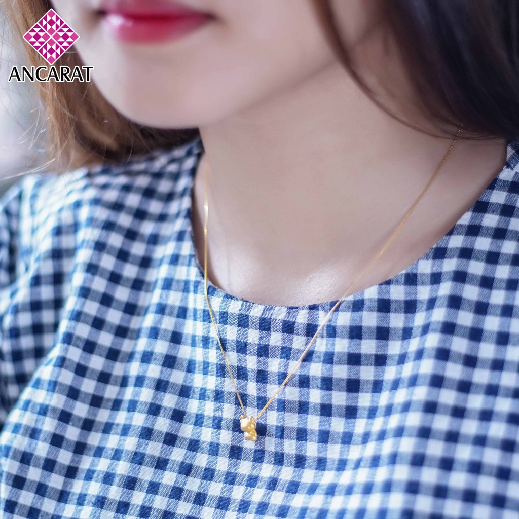 ANCARAT - Charm Con giáp Mini Thỏ - Miễn phí tết vòng tay Handmade