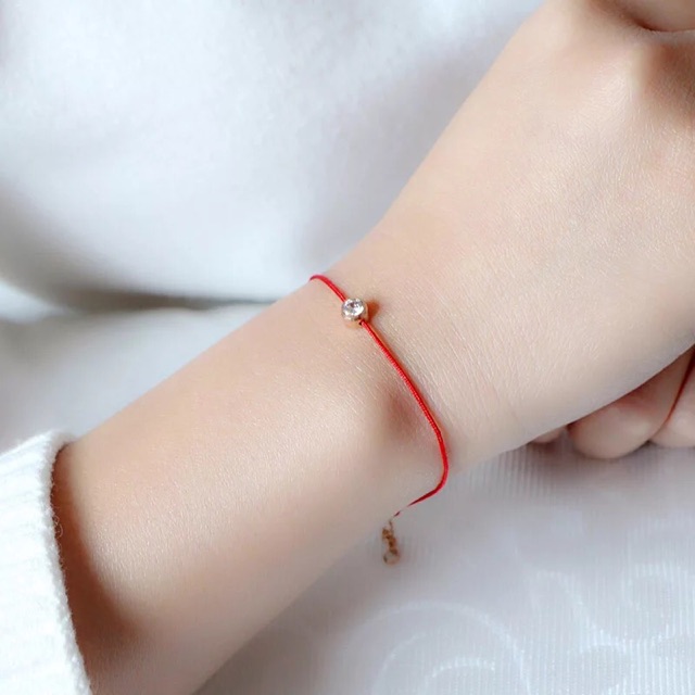 Hame - Vòng Chỉ Đỏ Kim Vàng Thái Lan