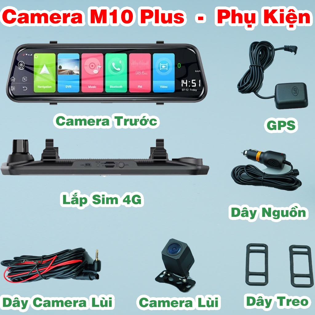 Camera hành trình ô tô MMX M1 Plus Full HD màn hình cảm ứng, hỗ trợ thẻ nhớ 32G – BH 6 tháng