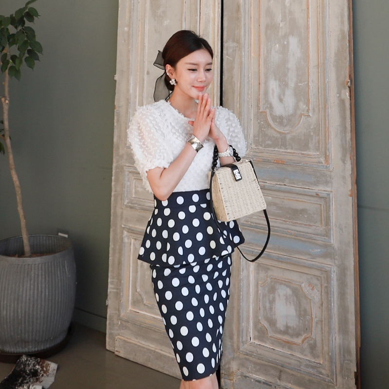 Chân Váy Chấm Bi Xinh Xắn Theo Phong Cách Mùa Hè Hàn Quốc 2020 | BigBuy360 - bigbuy360.vn