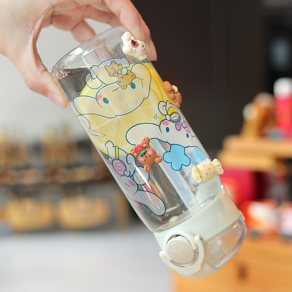 Bình Nước Có Ống Hút Và Dây Đeo Thiết Kế Đơn Giản Cỡ Lớn Dành Cho Trẻ Em
