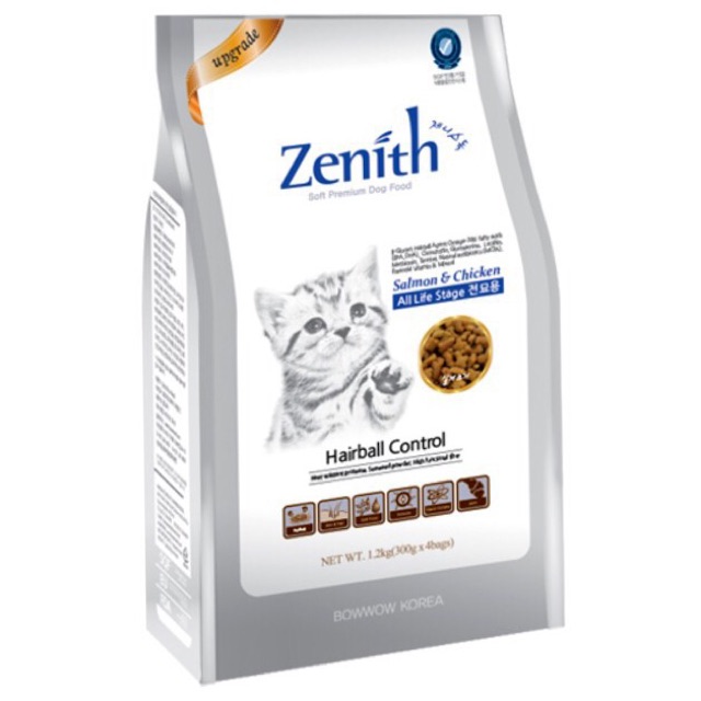 Thức ăn mèo hạt mềm Zenith (300g)