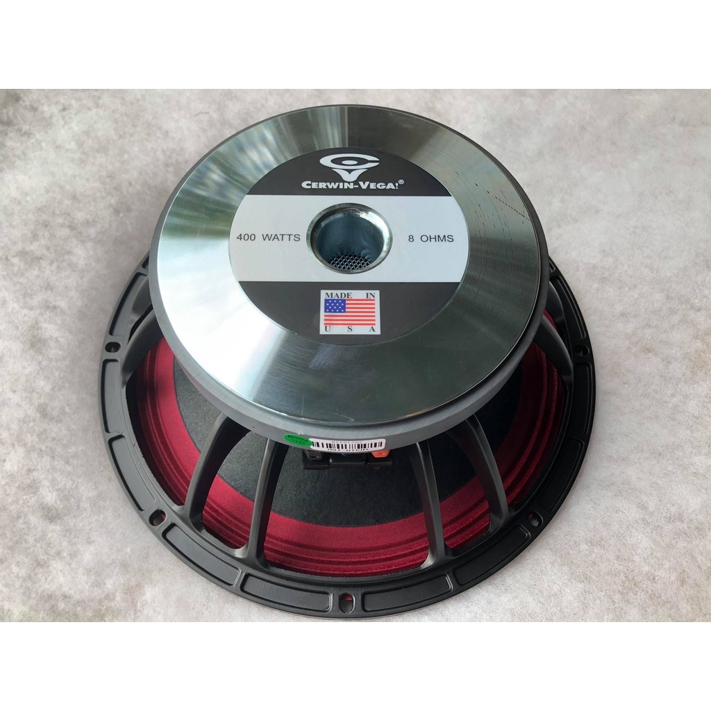 2 CỦ LOA BASS 30 CERWIN - VEGA GÂN ĐỎ NHẬP KHẨU/ GIÁ  1 ĐÔI