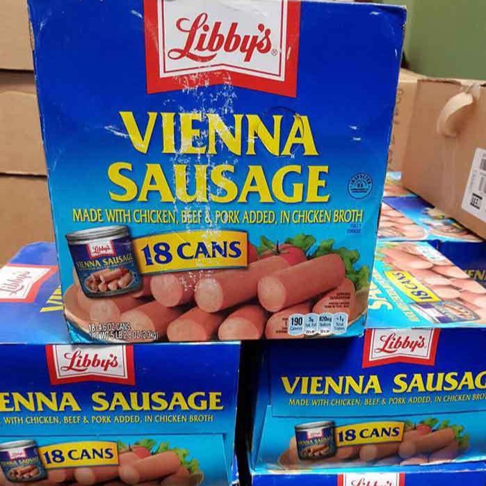 Combo 2 Lon Xúc xích Libby Vienna 130gr Mỹ - Date T7/2025