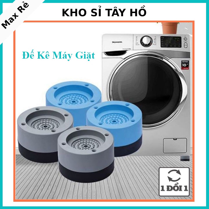 Combo 4 Chân Kê Máy Giặt Tủ Lạnh ⚡ Đế Kê Máy Giặt Chống Rung Lắc , Chống Ồn Hiệu Quả