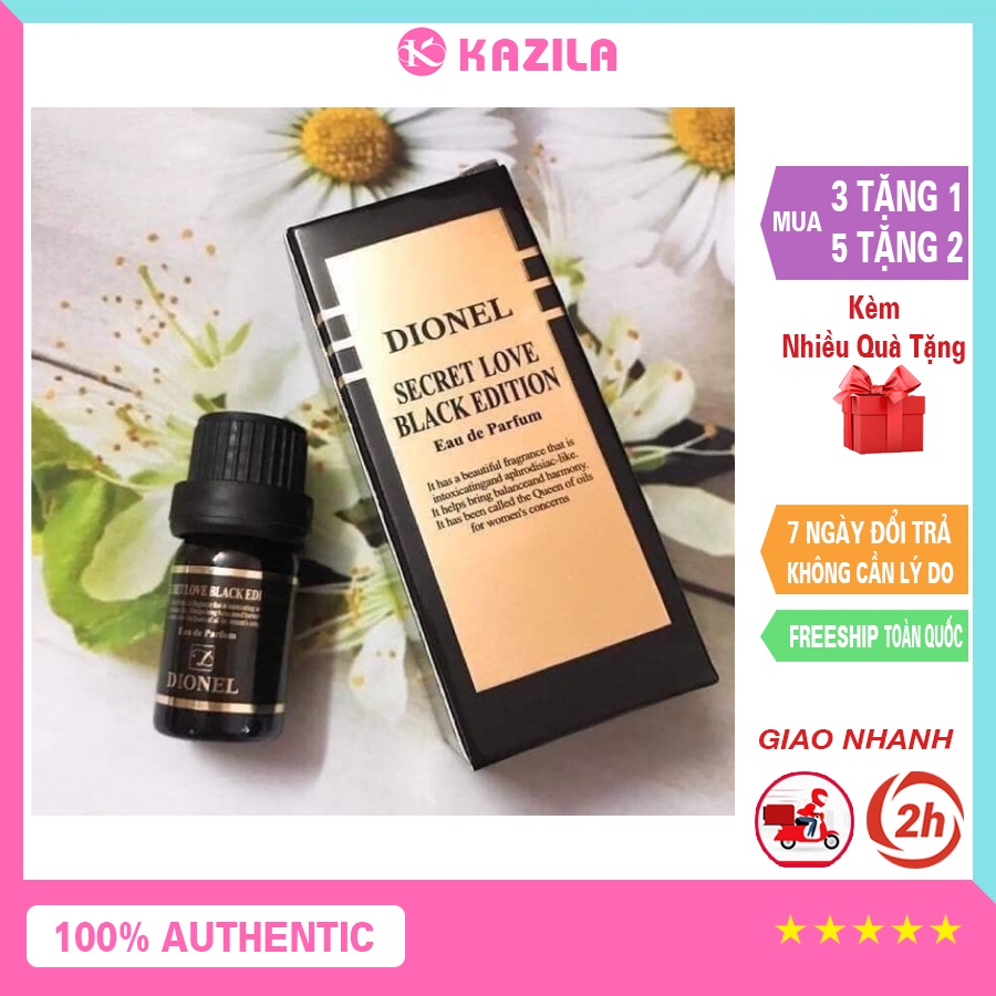 Nước hoa vùng kín Dionel secret love Hàn Quốc 5ml - Kazila