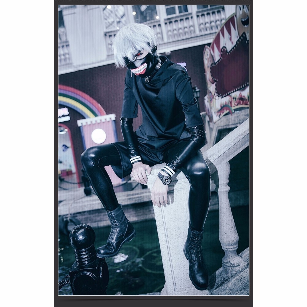 Mới Bộ Trang Phục Cosplay Nhân Vật Ken Kaneki Trong Tokyo Ghoul