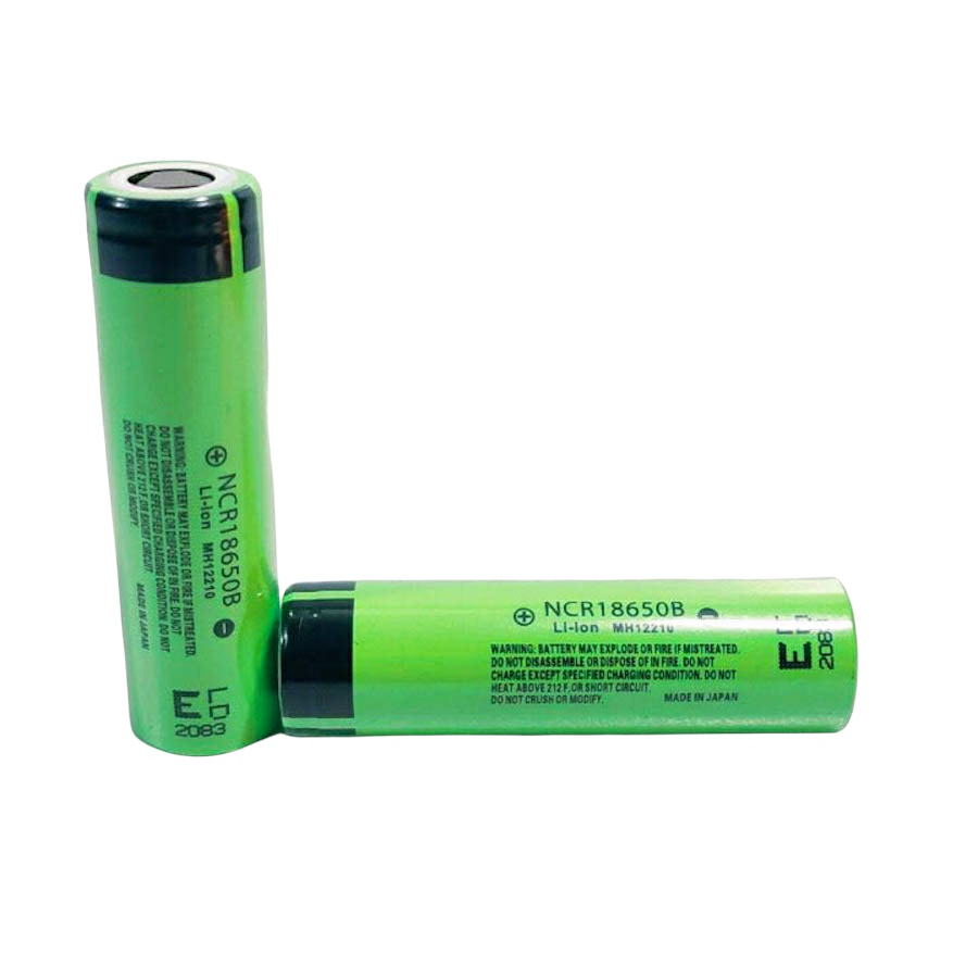 [P12] Pin sạc 18650 Panasonic NCR18650B Japan 3400mAh xã 20A nội trở &lt; 25 ôm lô Pana &amp; Tesla hợp tác