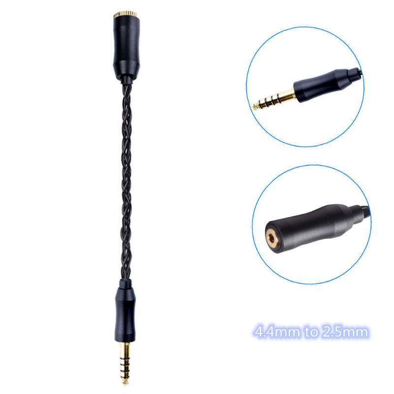 Dây Cáp Chuyển Đổi zzz 3.5 / 4.4mm Sang 2.5mm 4 Lõi Cân Bằng Âm Thanh