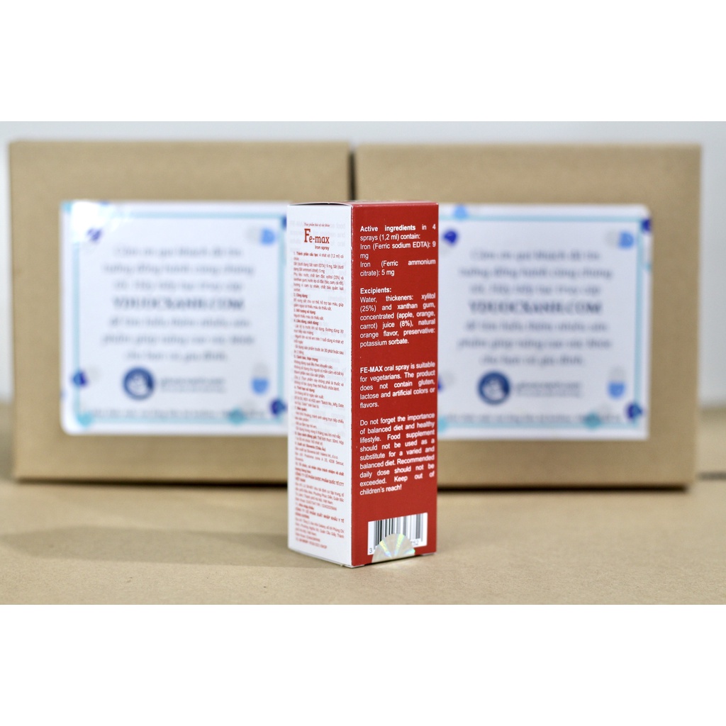 Mua  FE-MAX IRON SPRAY, 50ml, Bổ sung sắt cho bé, trẻ em - Y Dược Xanh