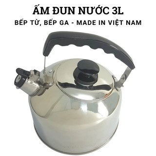 [ RẺ - BỀN - ĐẸP ] Ấm Đun Nước Bếp Ga -Bếp Từ 3L,5L Đạt Tường-siêu nấu nước inox -Bảo Hành Chính Hãng 12 tháng