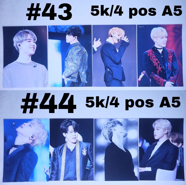 (Có sẵn) Sale poster A5 Jimin BTS 3 | BigBuy360 - bigbuy360.vn