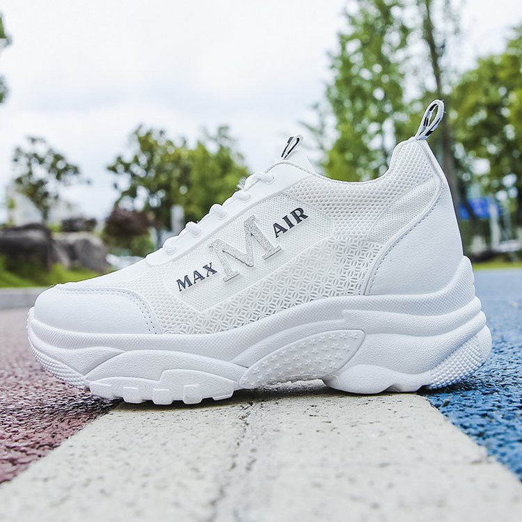 GIÀY THỂ THAO NỮ ĐẾ CAO 5 PHÂN M MAX AIR 🎁 GIÀY ĐỘN ĐẾ NỮ TĂNG CHIỀU CAO CỰC ĐẸP | BigBuy360 - bigbuy360.vn