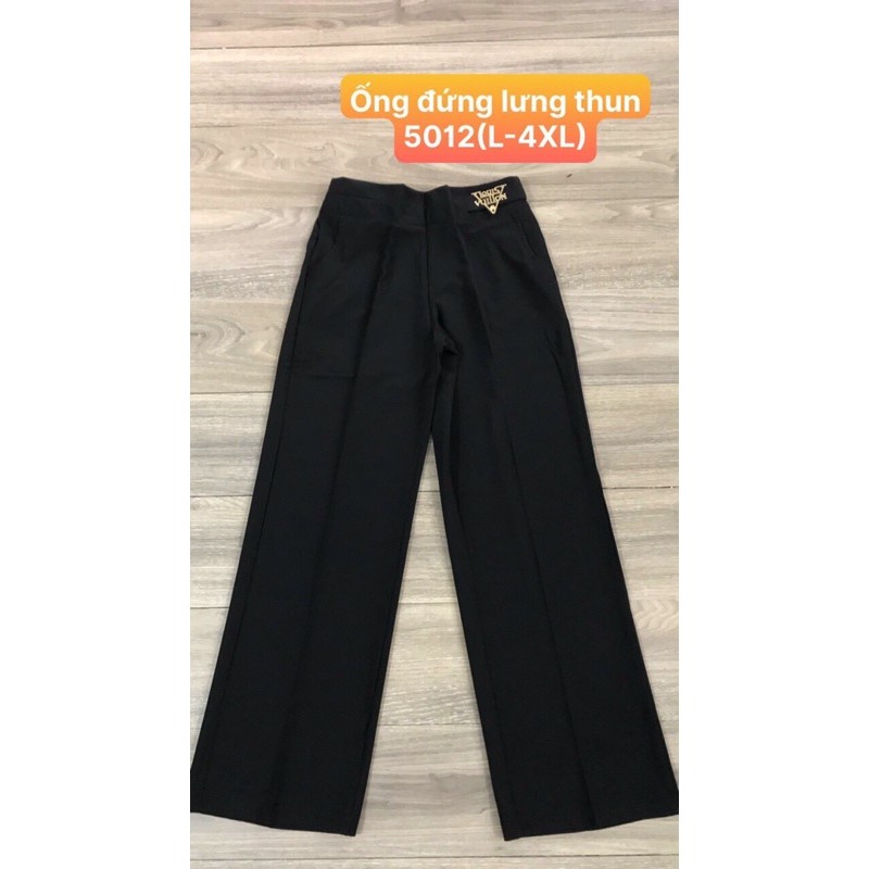 Quần Kiểu Nữ Ống Đứng Dài  Lưng Thun Hàng Quảng Châu Cao Cấp