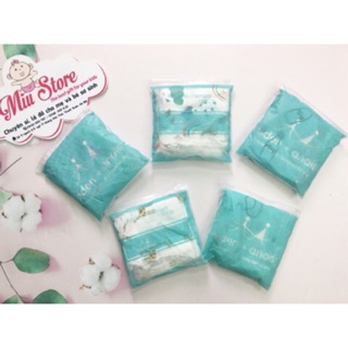 Set 10 khăn sữa sợi tre aden