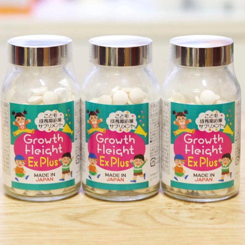 Viên Uống Tăng Chiều Cao Nhật Bản Growth Height Ex Plus Cho Trẻ Em