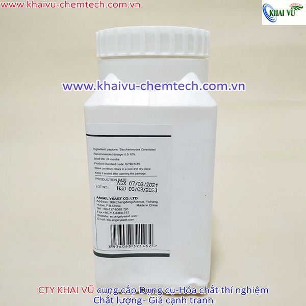 Peptone FP101 chai 450g Angel nuôi cấy vi sinh (Peptone từ Yeast)