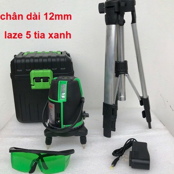 Máy cân bằng laser - máy bắn cos - máy bắn cốt - máy bắn tia laze - máy cân mực - laser lever  (Tặng chân 1m2 &amp; kính)