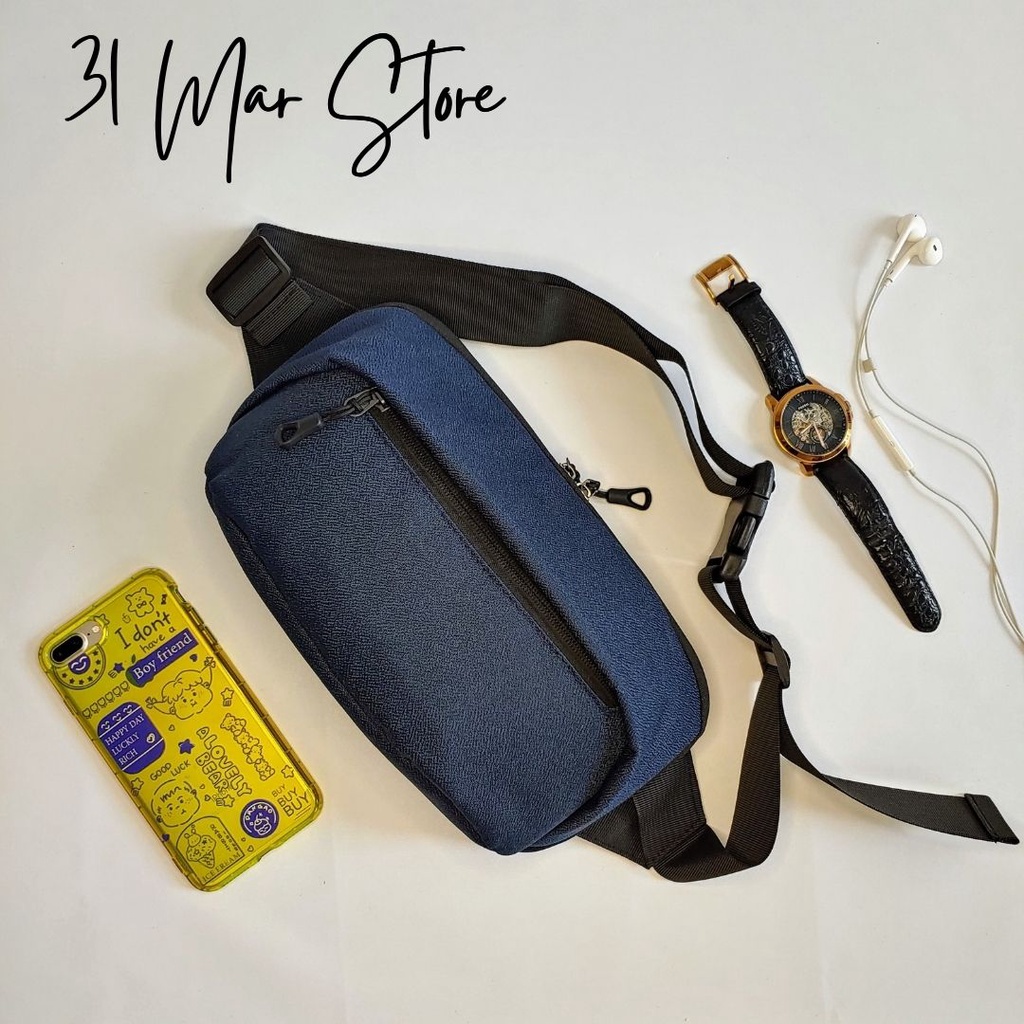 Túi đeo chéo Nam Weixier vải Jacquard cao cấp nhiều ngăn tiện dụng | BigBuy360 - bigbuy360.vn