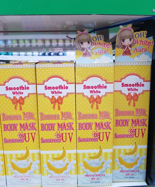 KEM BODY SMOOTHIE WHITE - BANANA MILK THÁI LAN