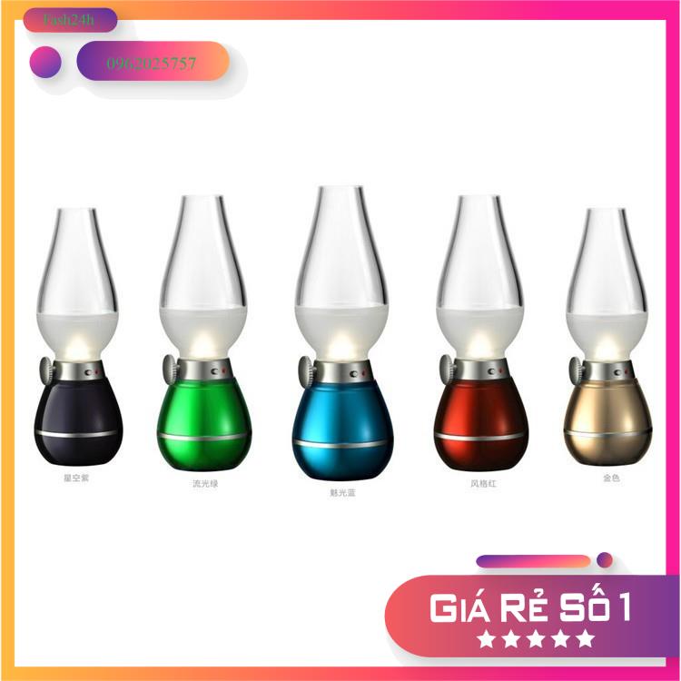 Đèn cảm ứng Sạc điện tắt mở bằng thổi như đèn dầu - Thần đèn hiện đại
