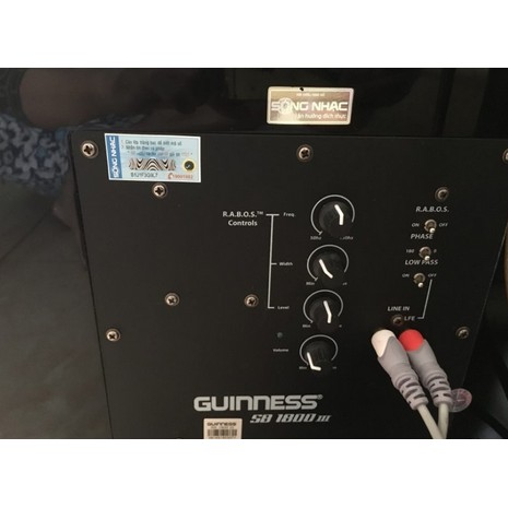 Loa Sub GUINNESS SB-1800 III