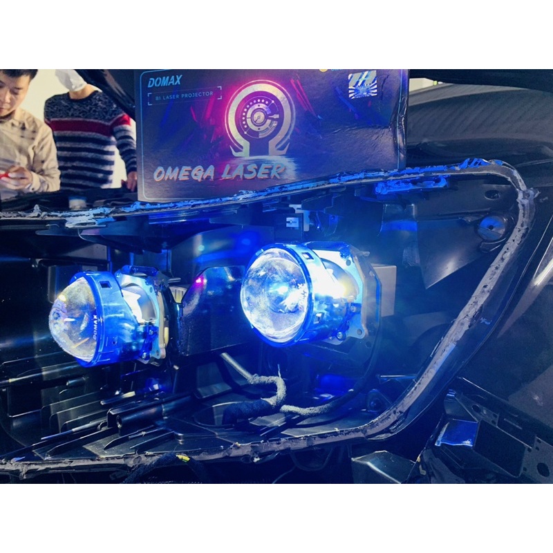 Bi Led Laser Omega Domax Light Aozoom