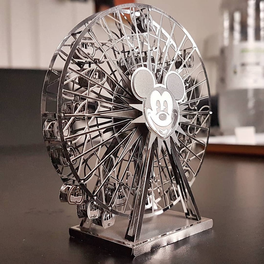 MÔ HÌNH 3D KIM LOẠI LẮP RÁP ĐU QUAY DISNEY - HÀNG NHẬP KHẨU