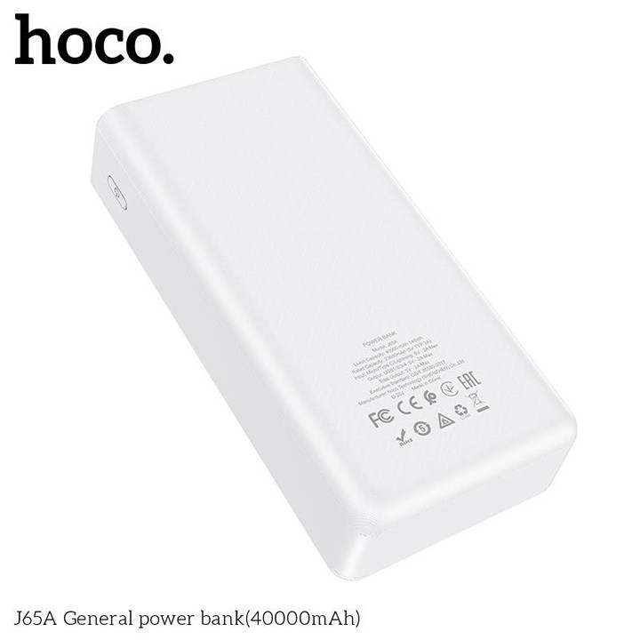 Hoco J65 / J65A - Pin Sạc Dự Phòng 30000mAh / 40000mAh 4 Cổng USB 2.0A Có Đèn Led - Hàng Chính Hãng