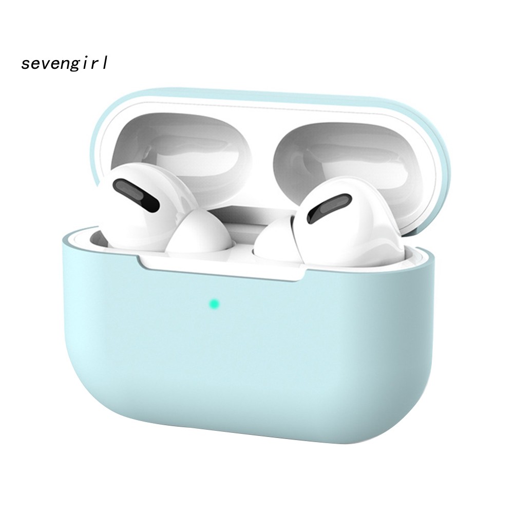 Hộp Đựng Bảo Vệ Bằng Silicone Cho Tai Nghe Airpods Pro 3