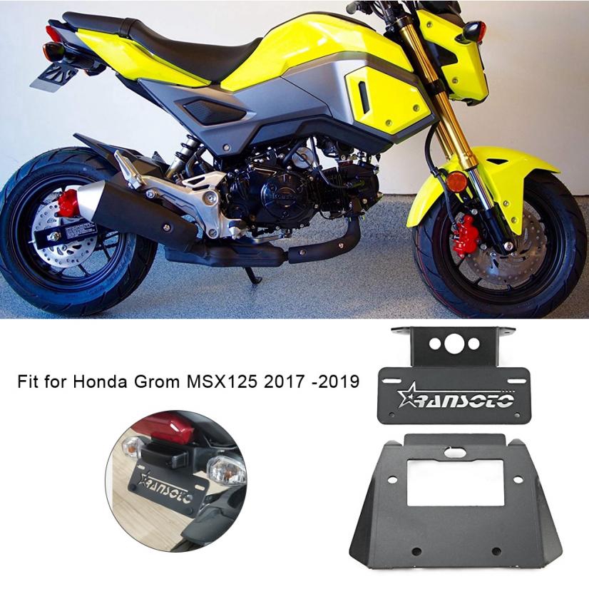 Bộ phụ kiện giá treo biển số cho xe máy Honda MSX125 17-19