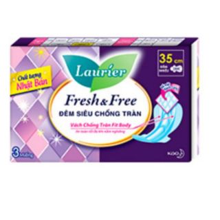 Băng vệ sinh Laurier có cánh ban đêm (30cm/35cm)