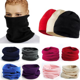 Nón beanie khăn choàng cổ khẩu trang tích hợp 3 trong 1 giữ ấm mùa đông cho nam và nữ