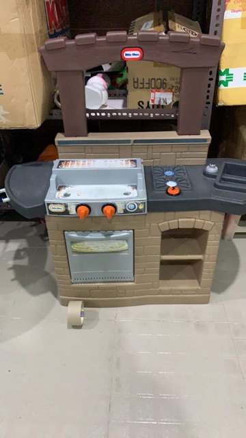 Thanh lý Đồ chơi nhà bếp lò nướng BBQ Little Tikes