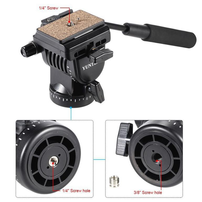 Đầu dầu quay phim siêu mượt - Video tripod head YUNTENG YT-950