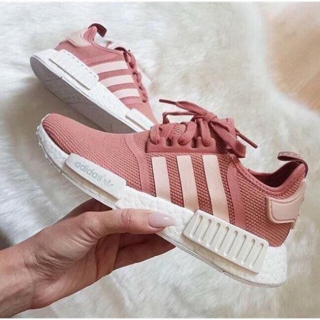 (RẺ VÔ ĐỊCH)Giày adidas NMD trắng hồng(GIÀY THỂ THAO CHẤT LƯỢNG) ✫